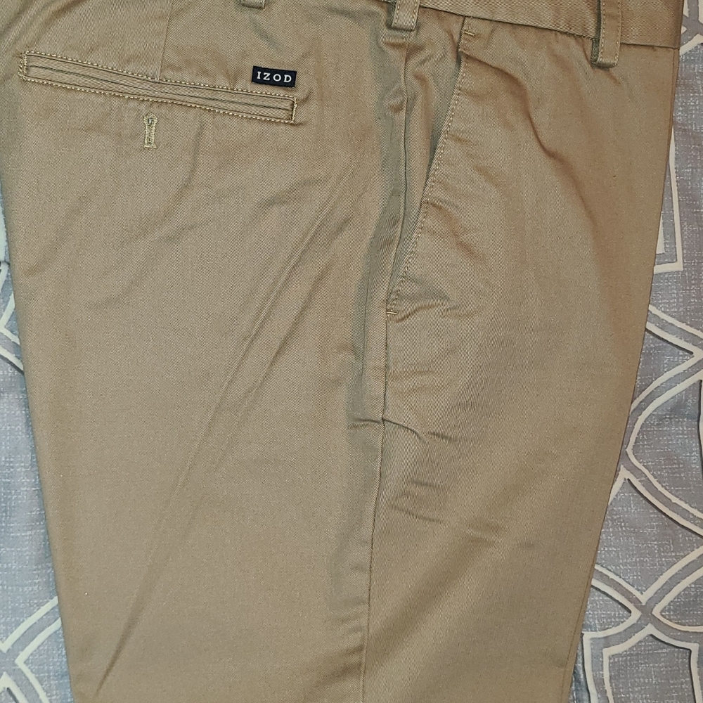 Izod Chino Pant 38/29 (Khaki)